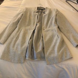 Zara gray trench coat